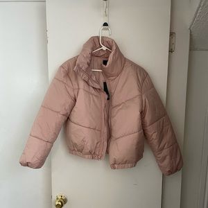 Wild Fable Pink Puffer Jacket